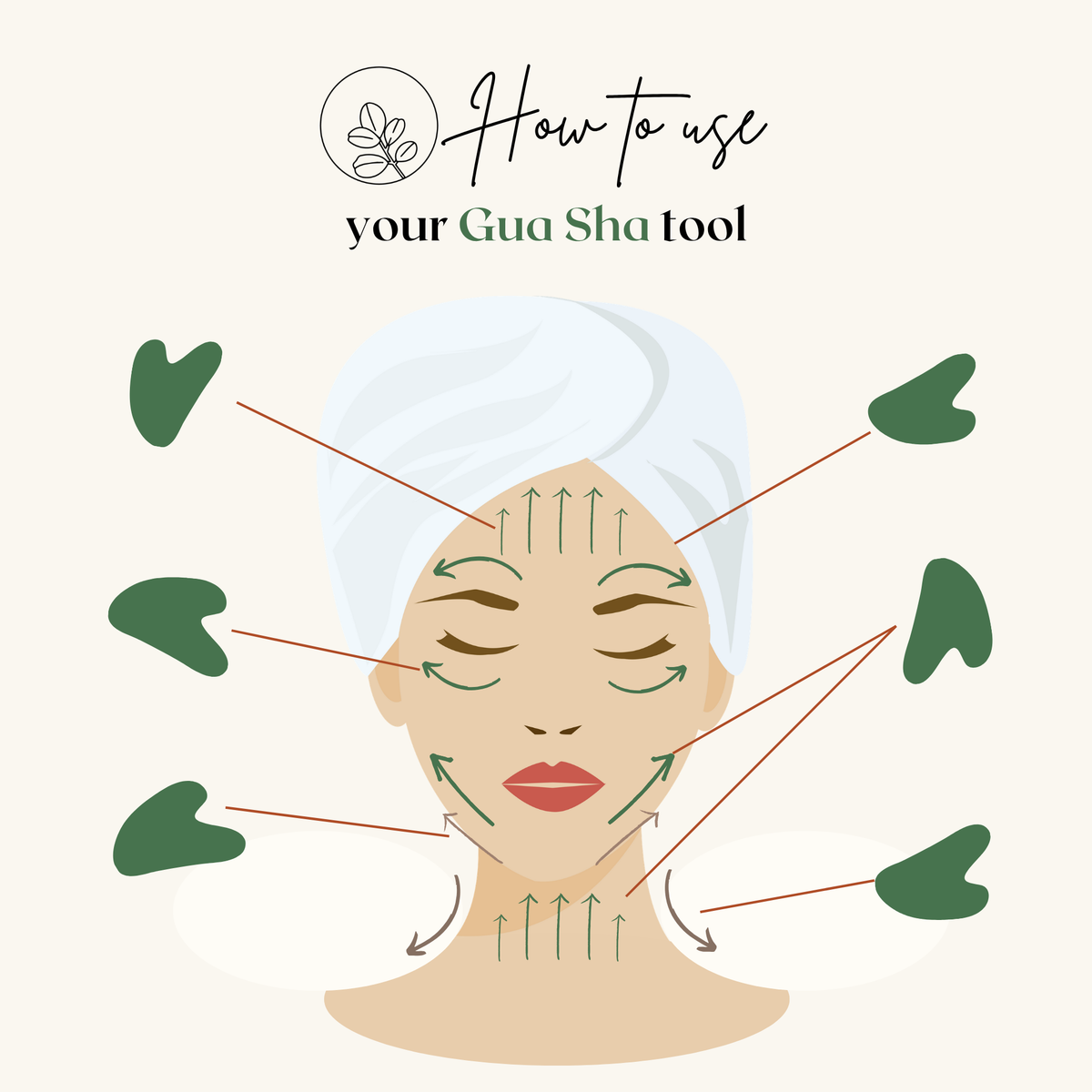 Clear Quartz Gua Sha