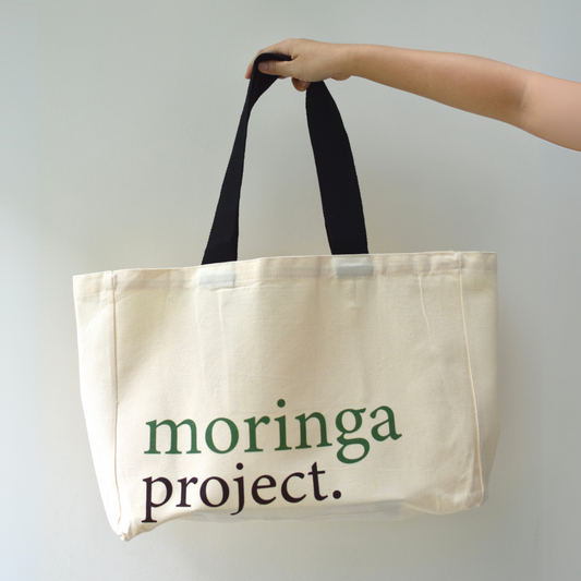 กระเป๋าผ้าแคนวาส Moringa Project