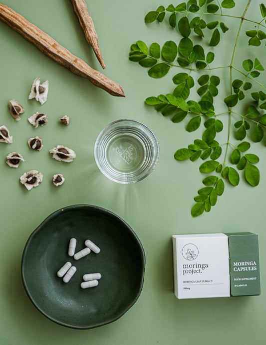Moringa Capsules : antioxidants for your everyday wellbeing