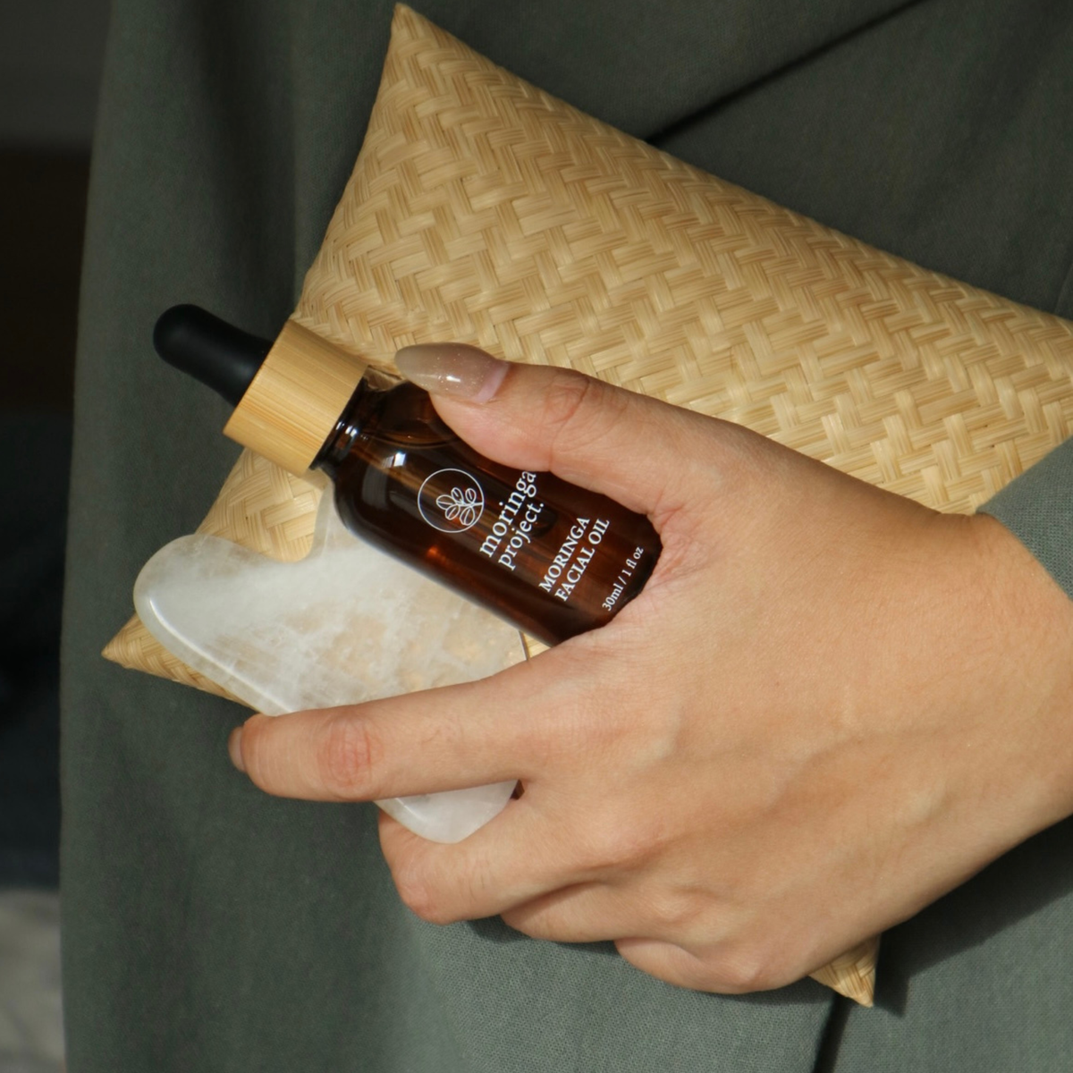 Clear Quartz Gua Sha