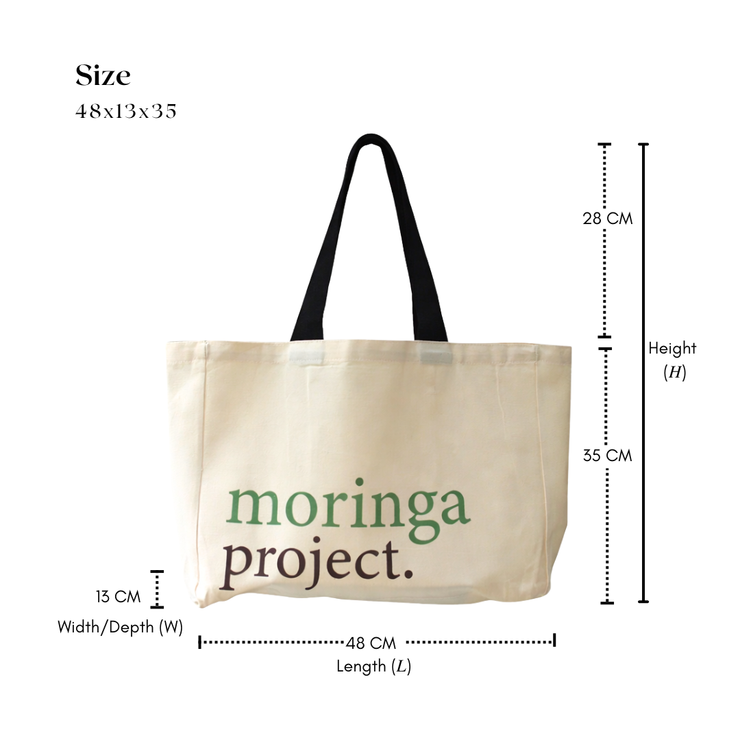 Moringa Project Canvas Tote Bag