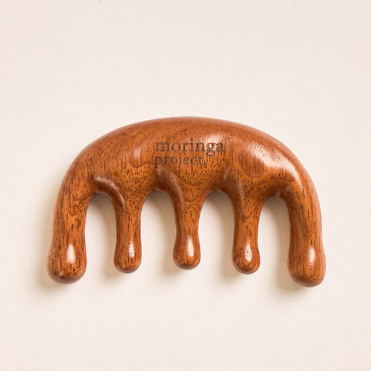 Wooden Scalp Brush Massager