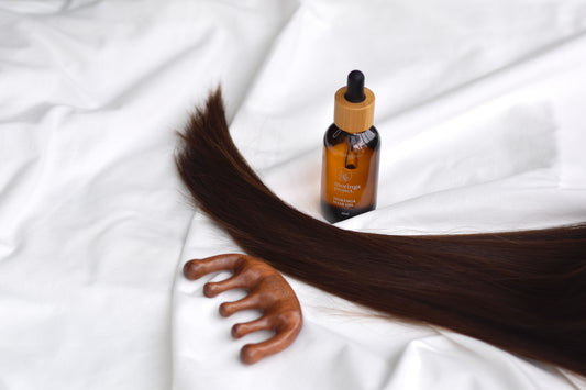 Wooden Scalp Brush Massager