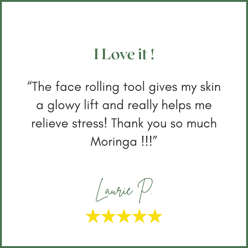 Clear Quartz Face Roller | โรลเลอร์นวดหน้าหินควอตซ์ใส