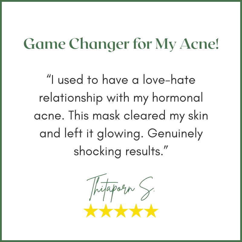 Moringa Clay Face Mask | มาสก์โคลนมะรุมสำหรับผิวหน้า