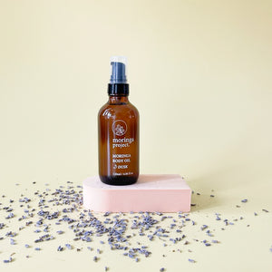 Moringa Body Oils with Lavender Seeds